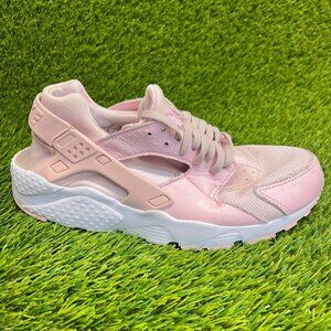 Nike Air Huarache Run‎ SE Girls Size 6.5Y Pink Running Walking Shoes Sneakers
